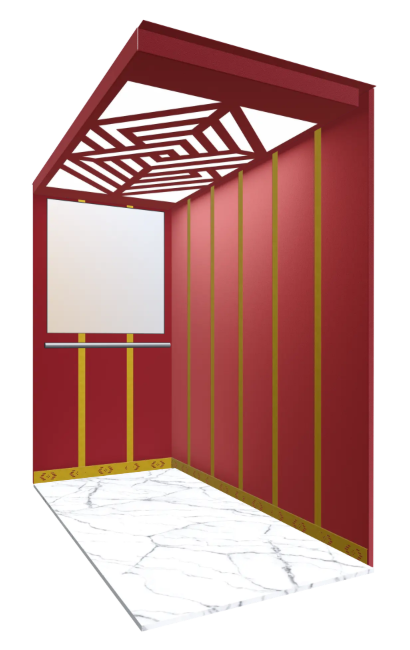 Лифт LuxLift MODERN MRL с кабиной PREMIUM